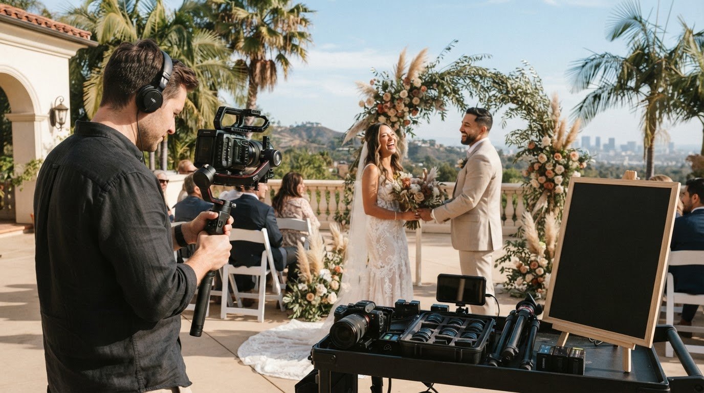 Average cost of wedding videography in los angeles: a 2026 planning guide