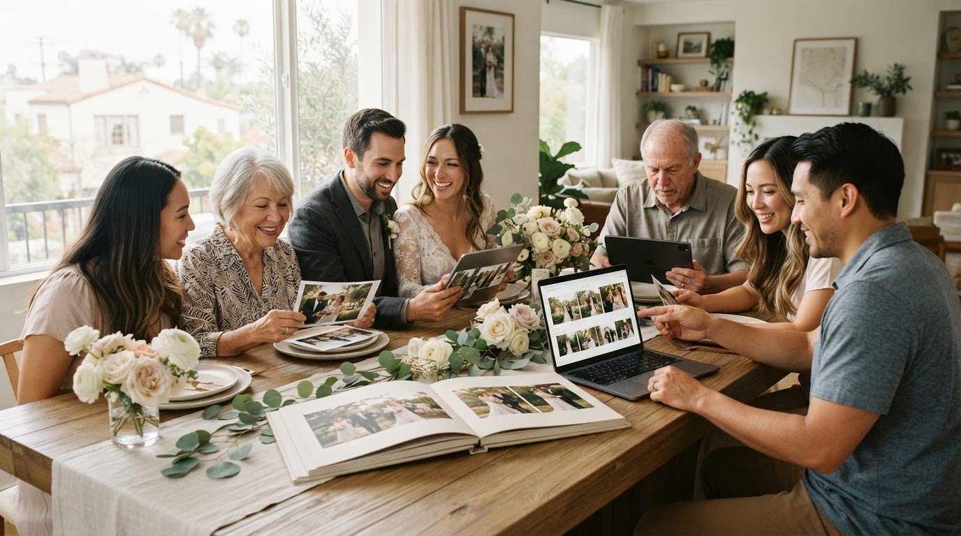 How to share wedding photos with family: a thoughtful step-by-step guide